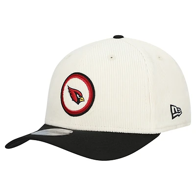 Men's New Era  Stone Arizona Cardinals  Loyal Corduroy 9SEVENTY Adjustable Hat