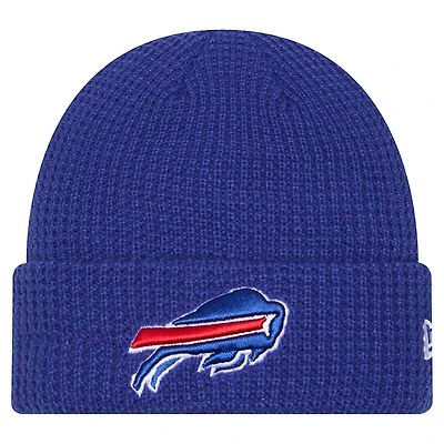 Men's New Era  Royal Buffalo Bills Waffle Cuffed Knit Hat