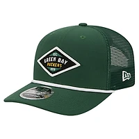 Men's New Era  Green Green Bay Packers Team 9SEVENTY Adjustable Hat