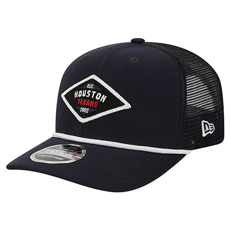 Men's New Era  Navy Houston Texans Team 9SEVENTY Adjustable Hat