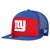 Men's New Era Red/Royal New York Giants Outdoor Split Panel 9FIFTY Snapback Hat