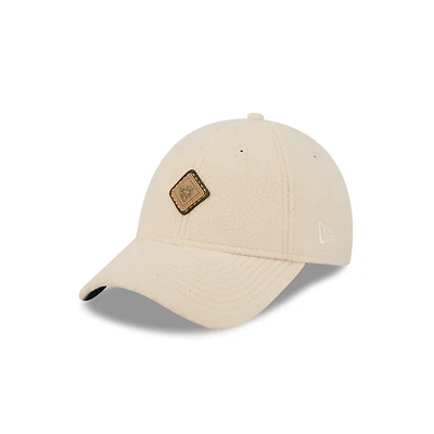 Women's New Era Cream Chicago Bears Comfy 9FORTY Adjustable Hat