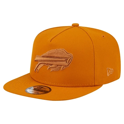 Men's New Era  Brown Buffalo Bills Color Pack A-Frame 9FIFTY Snapback Hat