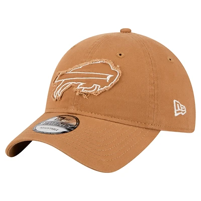 Men's New Era Brown Buffalo Bills  Stamp 9TWENTY Adjustable Hat