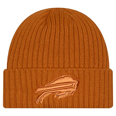 Men's New Era Brown Buffalo Bills Color Pack Cuffed Knit Hat