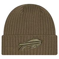 Men's New Era Olive Buffalo Bills Color Pack Cuffed Knit Hat