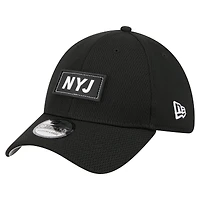 Men's New Era  Black York Jets Scoreboard 39THIRTY Flex Hat