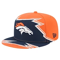 Men's New Era  Orange/Navy Denver Broncos Break 59FIFTY Fitted Hat