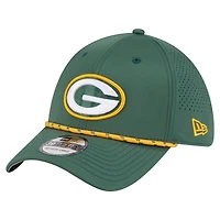 Men's New Era Green Bay Packers Perforated 39THIRTY Flex Hat