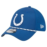 Men's New Era Royal Indianapolis Colts Perforated 39THIRTY Flex Hat