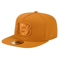 Men's New Era  Brown Cincinnati Bengals Color Pack A-Frame 59FIFTY Fitted Hat
