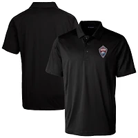 Men's Cutter & Buck  Black Colorado Rapids Prospect Eco Textured Stretch Recycled Polo