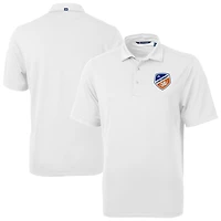 Men's Cutter & Buck  White FC Cincinnati Virtue Eco Pique Recycled Polo