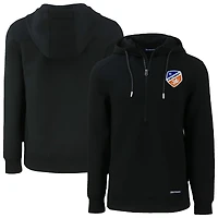 Men's Cutter & Buck FC Cincinnati Roam Eco Half-Zip Recycled Pullover Hoodie
