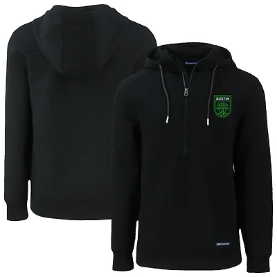Men's Cutter & Buck Austin FC Roam Eco Half-Zip Recycled Pullover Hoodie