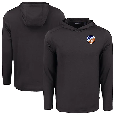 Men's Cutter & Buck FC Cincinnati Coastline Epic Comfort Eco Recycled Long Sleeve Hoodie T-Shirt
