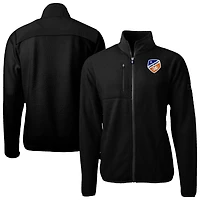 Men's Cutter & Buck FC Cincinnati Cascade Eco Sherpa Fleece Full-Zip Jacket