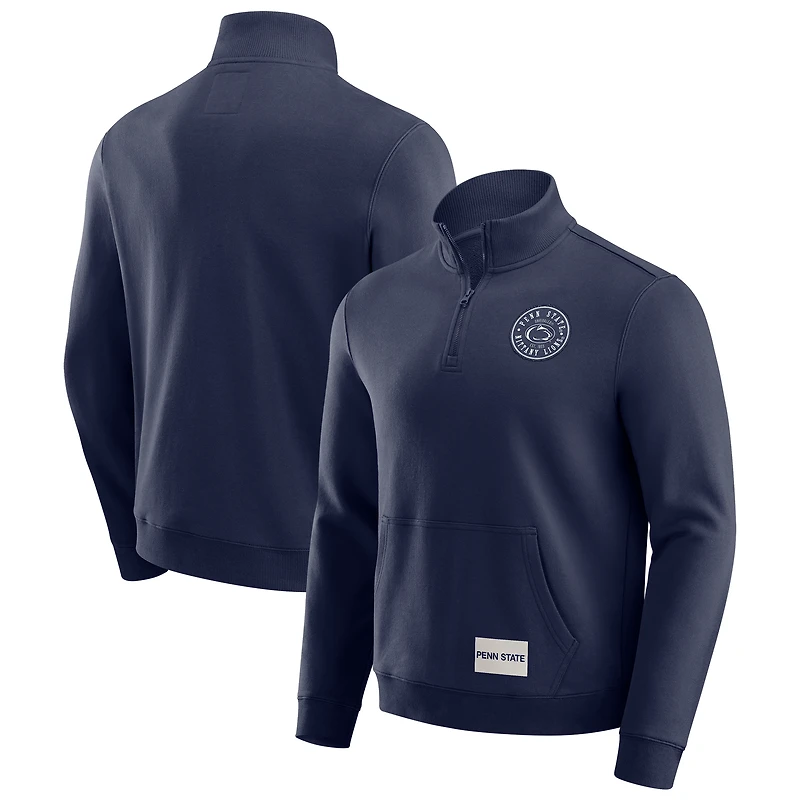 Men's Darius Rucker Collection by Fanatics Navy Penn State Nittany Lions Quarter-Zip Pullover