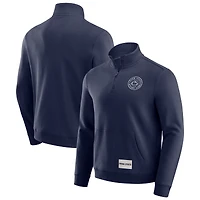 Men's Darius Rucker Collection by Fanatics Navy Penn State Nittany Lions Quarter-Zip Pullover