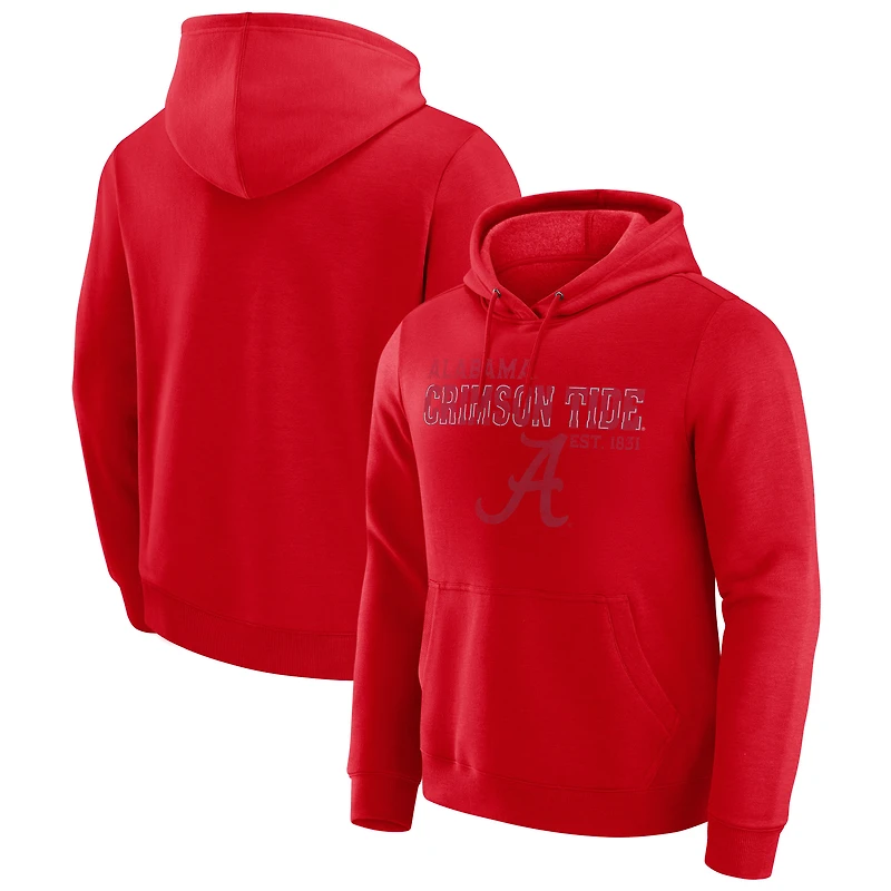 Men's Darius Rucker Collection by Fanatics  Crimson Alabama Tide Faded Hoodie