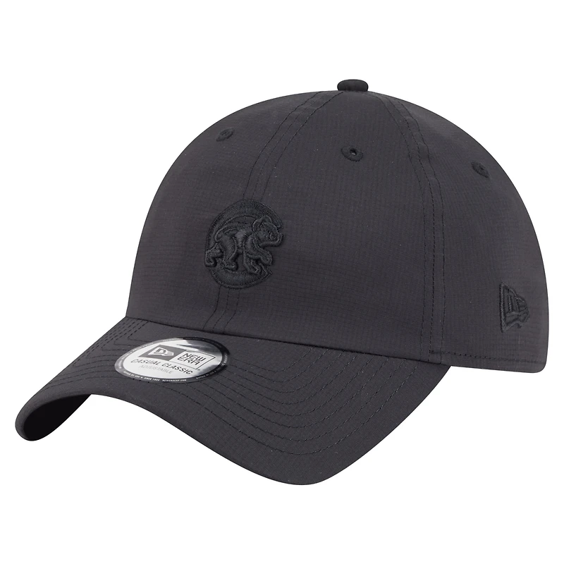 Men's New Era Black Chicago Cubs Ripstop Casual Classic Adjustable Hat