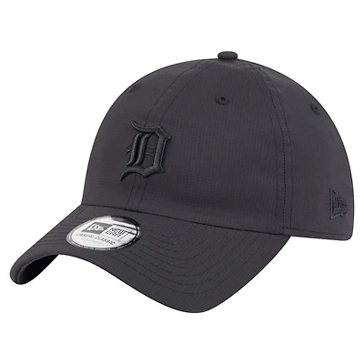 Men's New Era Black Detroit Tigers Ripstop Casual Classic Adjustable Hat