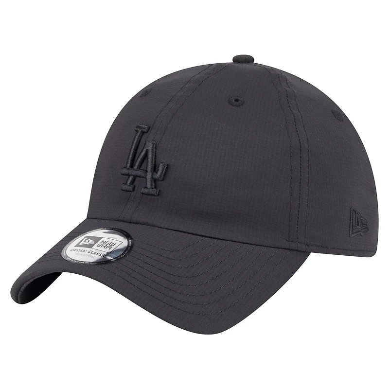 Men's New Era Black Los Angeles Dodgers Ripstop Casual Classic Adjustable Hat