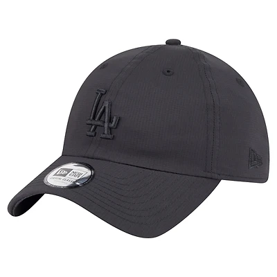 Men's New Era Black Los Angeles Dodgers Ripstop Casual Classic Adjustable Hat