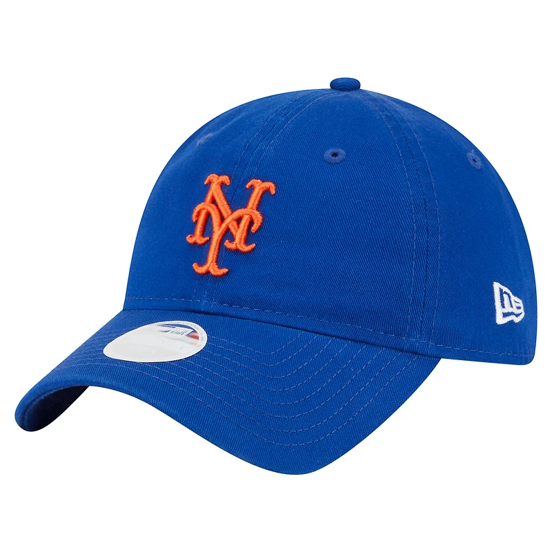 Women's New Era  Royal New York Mets Ornament 9TWENTY Adjustable Hat
