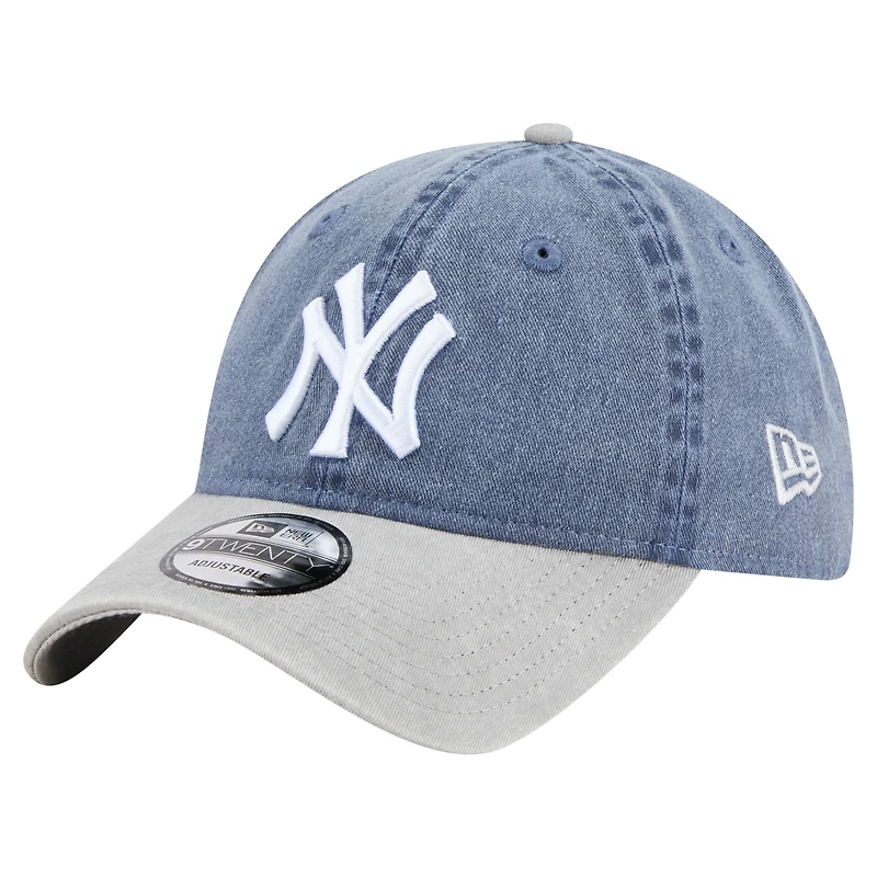 Men's New Era Navy/Gray New York Yankees Select 9TWENTY Adjustable Hat