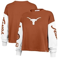 Women's '47 Texas Orange Longhorns Sydney Long Sleeve T-Shirt