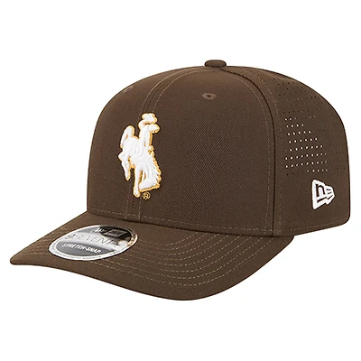 Men's New Era  Brown Wyoming Cowboys Team 9SEVENTY Adjustable Hat
