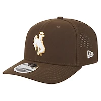 Men's New Era  Brown Wyoming Cowboys Team 9SEVENTY Adjustable Hat