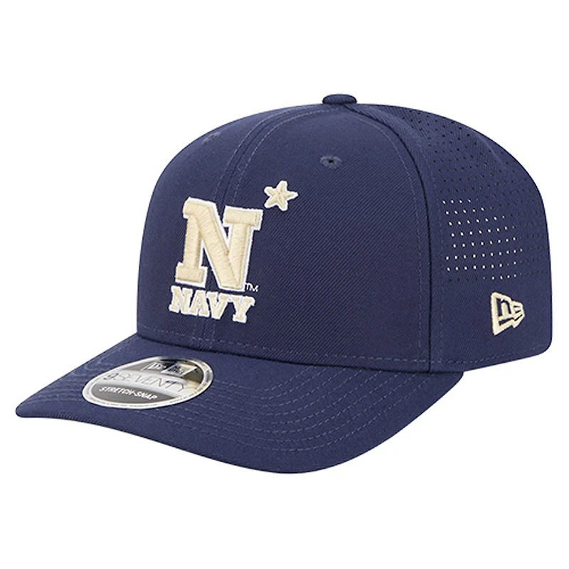 Men's New Era Navy Navy Midshipmen Team 9SEVENTY Adjustable Hat