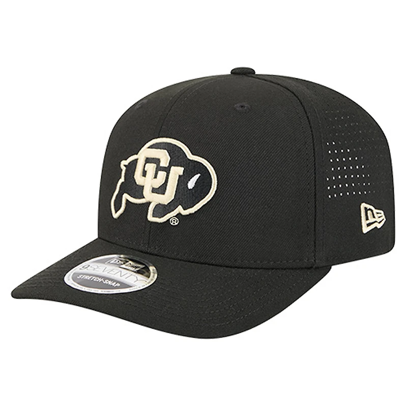 Men's New Era  Black Colorado Buffaloes Team 9SEVENTY Adjustable Hat