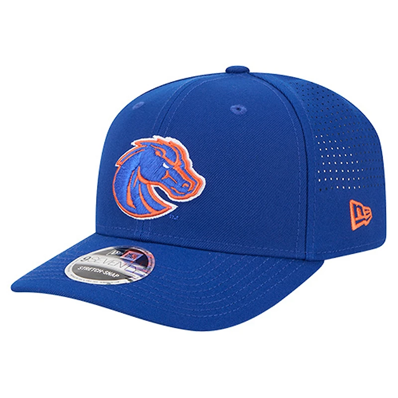 Men's New Era  Royal Boise State Broncos Team 9SEVENTY Adjustable Hat
