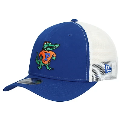 Men's New Era  Royal Florida Gators Team 9SEVENTY COOLERA Trucker Adjustable Hat
