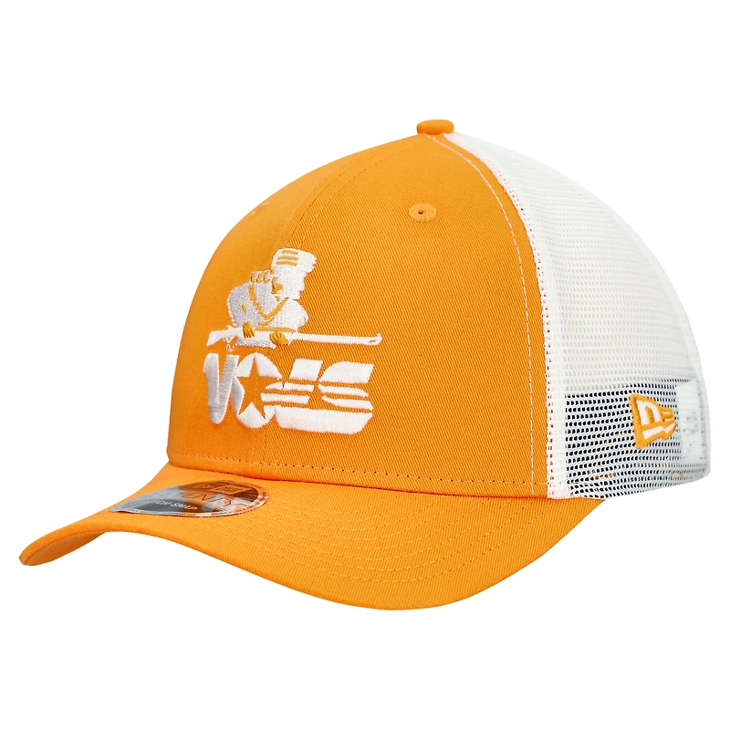 Men's New Era  Tennessee Orange Tennessee Volunteers Team 9SEVENTY COOLERA Trucker Adjustable Hat