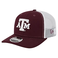 Men's New Era  Maroon Texas A&M Aggies Team 9SEVENTY COOLERA Trucker Adjustable Hat