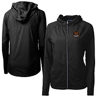 Women's Cutter & Buck Houston Dynamo FC Adapt Eco Knit Hybrid Recycled Raglan Full-Zip Jacket