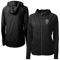 Women's Cutter & Buck Colorado Rapids Adapt Eco Knit Hybrid Recycled Raglan Full-Zip Jacket