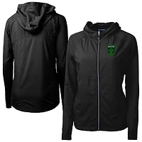 Women's Cutter & Buck Austin FC Adapt Eco Knit Hybrid Recycled Raglan Full-Zip Jacket