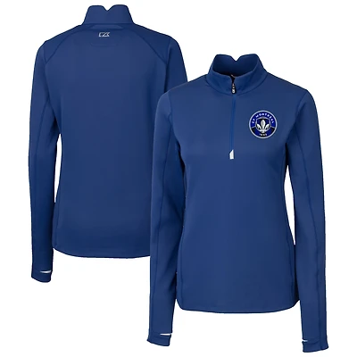 Women's Cutter & Buck CF Montreal Traverse Stretch Eco Quarter-Zip Top