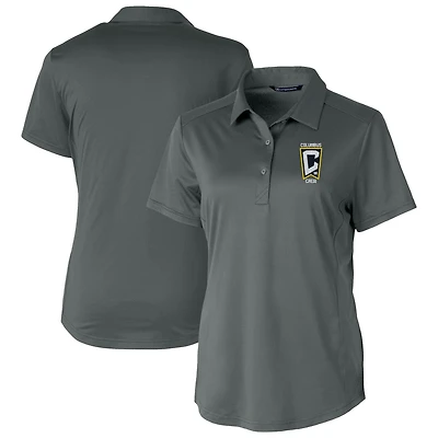 Women's Cutter & Buck Columbus Crew Prospect Eco Textured Stretch Recycled Polo