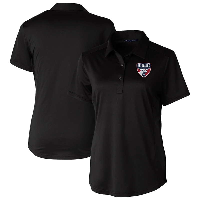 Women's Cutter & Buck FC Dallas Prospect Eco Textured Stretch Recycled Polo
