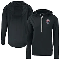 Women's Cutter & Buck Colorado Rapids Daybreak Eco Recycled Half-Zip Hoodie
