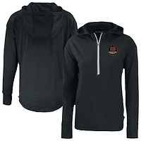 Women's Cutter & Buck Houston Dynamo FC Daybreak Eco Recycled Half-Zip Hoodie