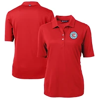 Women's Cutter & Buck Chicago Fire Virtue Eco Pique Recycled Polo