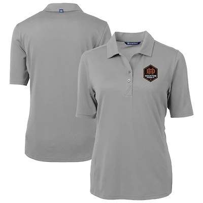 Women's Cutter & Buck Houston Dynamo FC Virtue Eco Pique Recycled Polo