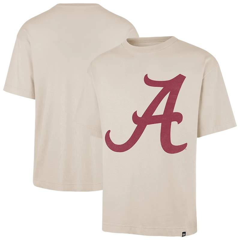 Men's '47 Cream Alabama Crimson Tide Ravine Foundation T-Shirt